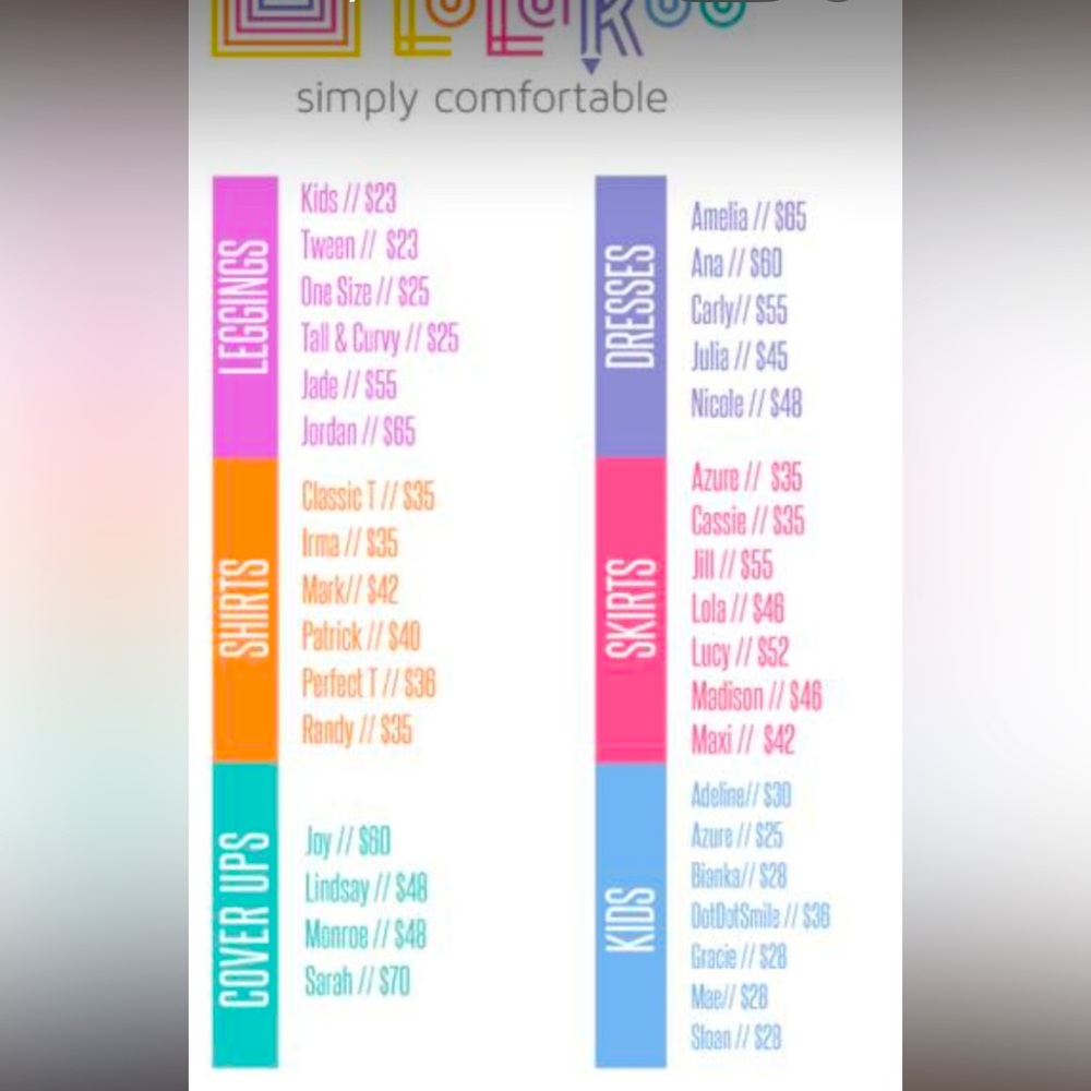 LuLaRoe Offers